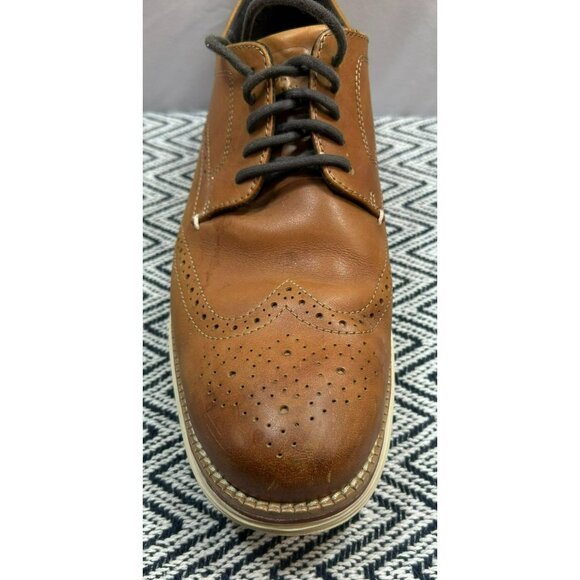 Cole Haan Mens Wingtip Oxford Shoes Brown Leather Size 11M main image 12
